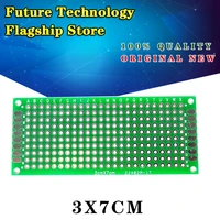 5pcslot 37cm double side copper prototype pcb universal printed circuit board 4x6cm breadboard plate wholesale