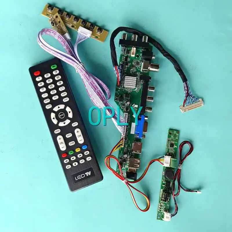 

For M230HCA M230HCJ M230HGE LCD Display DVB Digital Controller Board 30 Pin LVDS Kit AV USB RF 1920*1080 23" VGA HDMI-Compatible