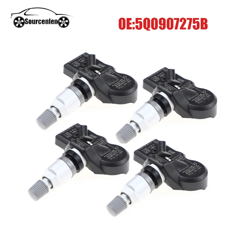 Система контроля давления в шинах 5Q0907275B 433 МГц для Audi Skoda A3 A7 A6 Volkswagen Porsche Bentley TPMS |
