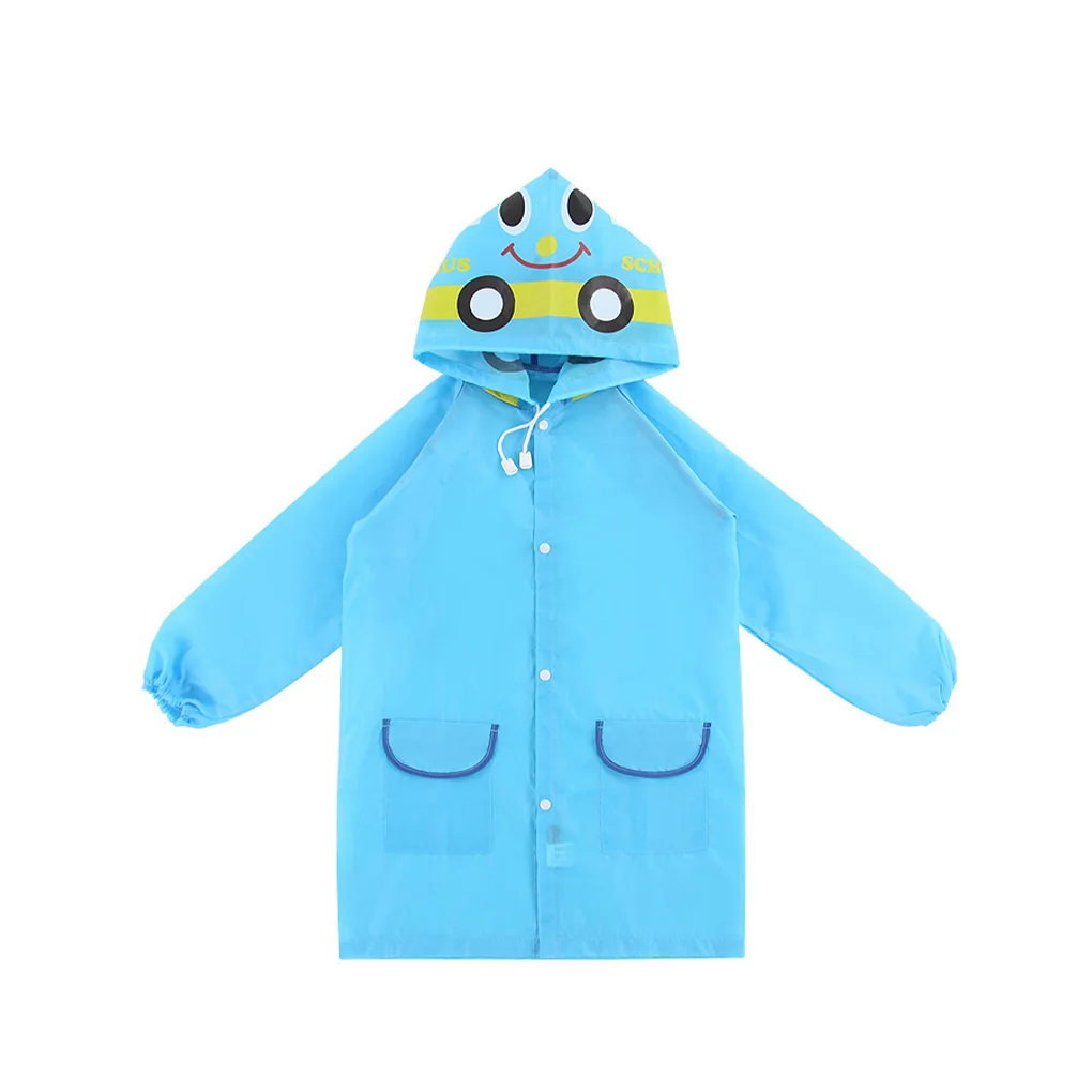 Детский плащ водонепроницаемый детский дождевик для мальчиков и девочек с