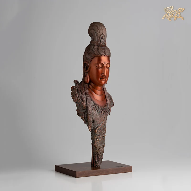 Бронзовая статуя Гуань Инь 60 см