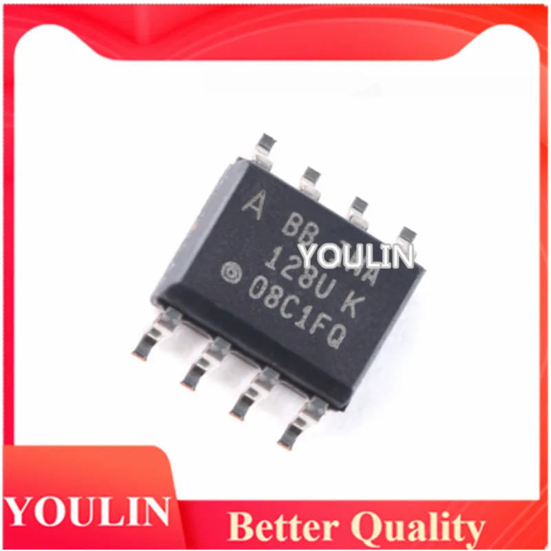 

5pcs New original genuine INA128U INA128UA linear instrument amplifier ic patch SOP8 feet