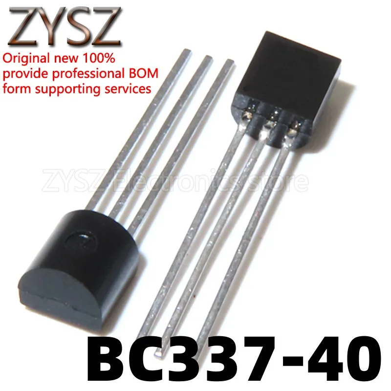 

100PCS BC337-40 TO92 in-line NPN triode 0.8A/45V