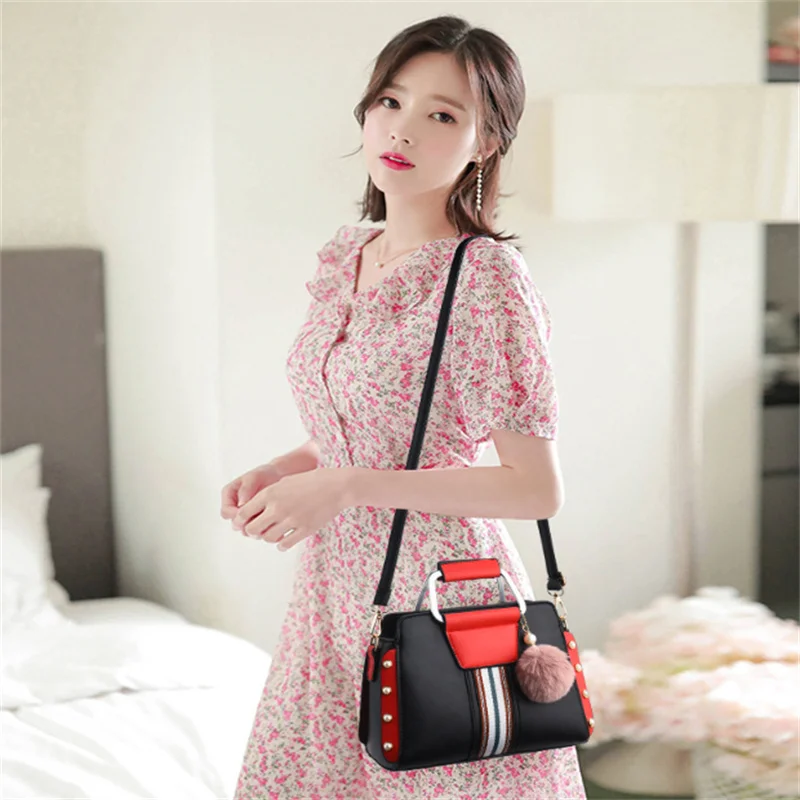 Fashion Luggage &Bags Women's Handbags Crossbody NEW Large Capacity Shoulder Bag PU Casual Black Messenger Bag Ladies Bolsos