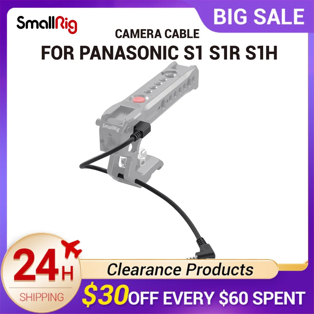 

SmallRig S1 S1R S1H Camera Cable for Panasonic Remote-Camera Control Cable ( Remote to Type C ) for SmallRig Control Handle 2970
