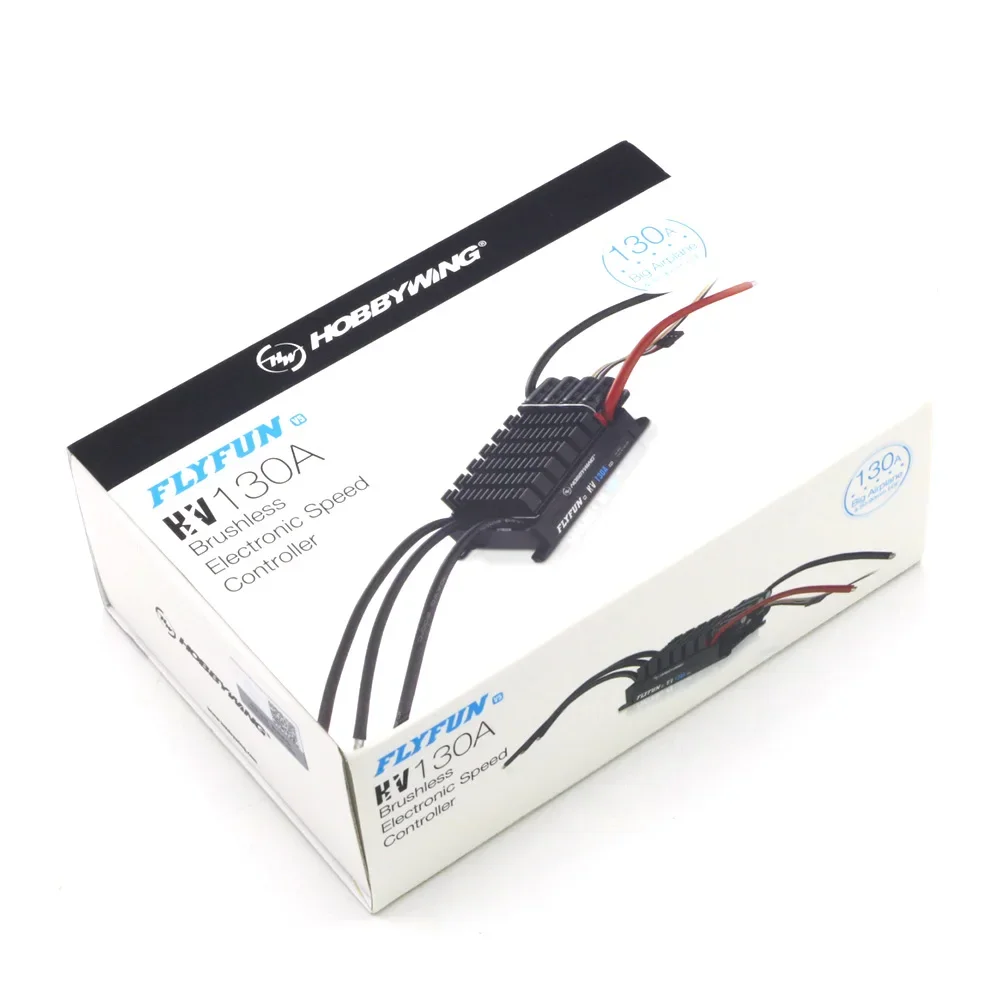 Фото Контроллер скорости SmCpHobbywing FlyFun V5 80A 60A 110A 120A 130A 160A 40A, бесщеточный ESC 3-6S Lipo с функцией DEO для радиоуправляемых квадрокоптеров №5