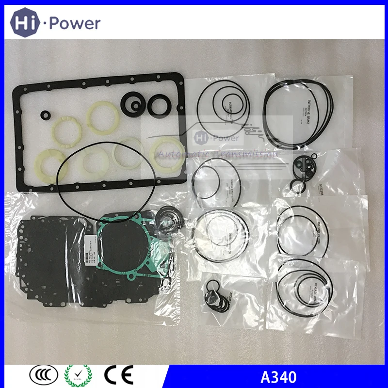 A340 AW4 Transmission Clutch Overhaul Gasket Filter Rubber Ring Dirt-proof Cover TCC For Toyota Lexus A340E A340F