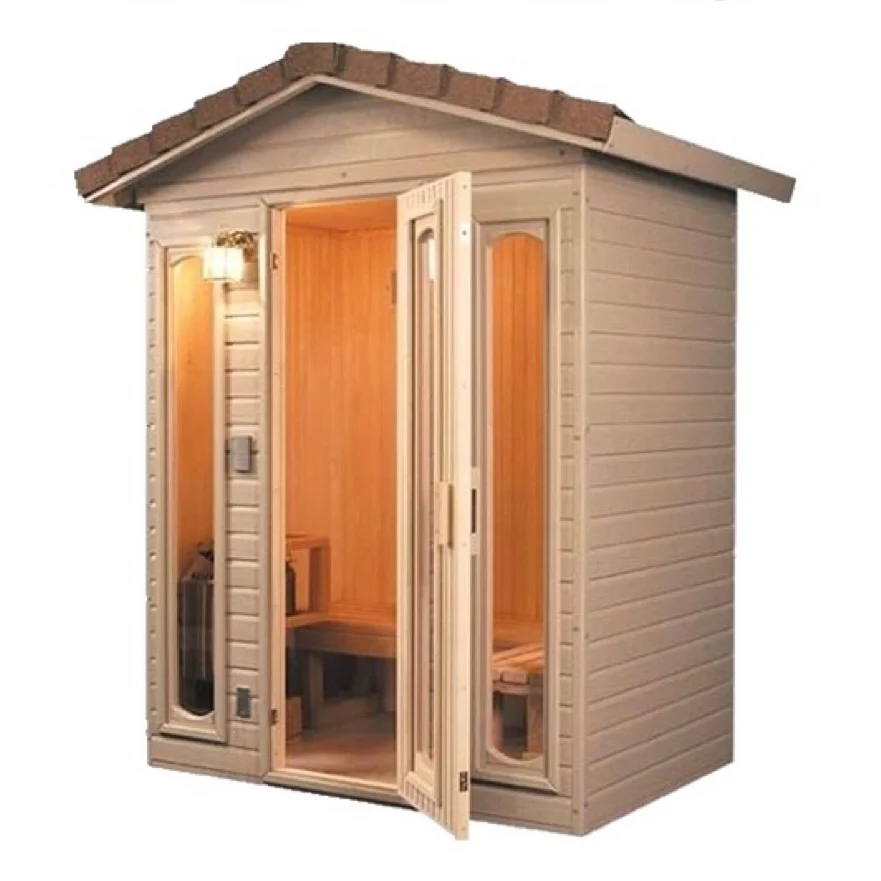 

Steamed Meishu home outdoor sauna sweat steam room steam sweat wet steam room far infrared courtyard outdoor sweat steam room
