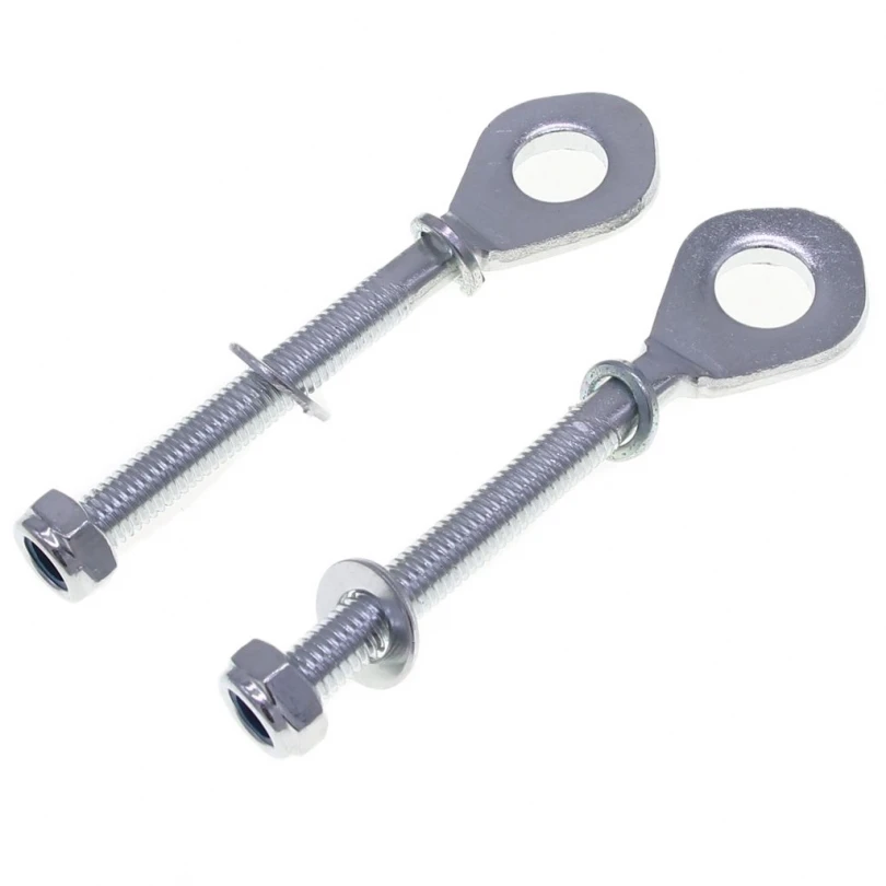 

2pcs/set 15mm Chain Wheel Axle Tensioner Adjuster for Dirt Pit ATV Quad Bike 110cc / 125cc / 140cc 150cc