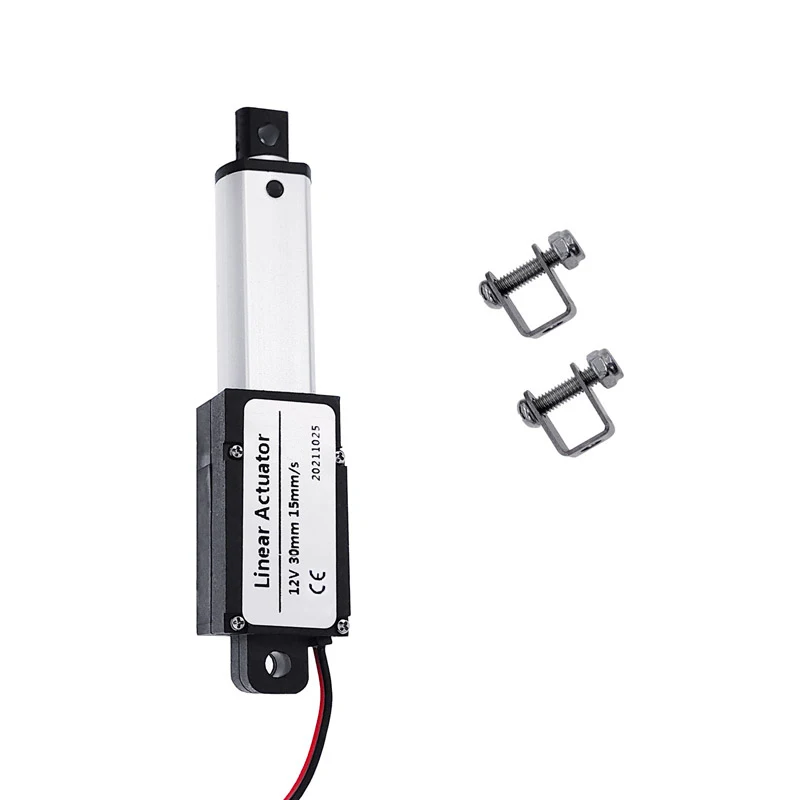 Controlador Linear do Motor 30n 60n 90n 150n do Atuador Linear Bonde 30 mm 50 mm do Curso da C.c. 12v