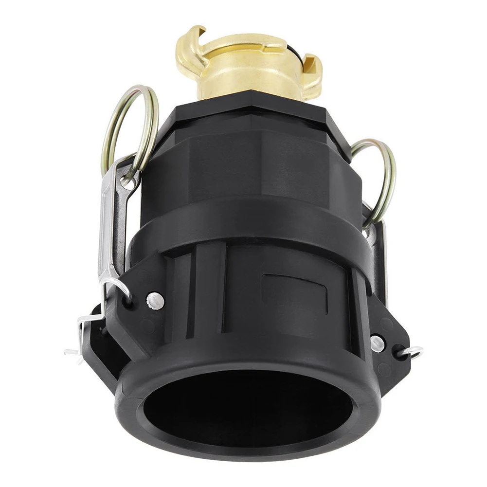 

Новый быстроразъемный переходник IBC, ЧЕРНЫЙ 2-ДЮЙМОВЫЙ DIN61/S60 DN 50/NW50 S60x6, баки/контейнеры IBC с грубой резьбой
