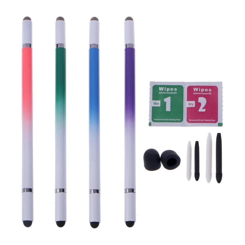 

2022 New Universal Stylus 4 in 1 Stylus for Touch Screen Pens for All Capacitive