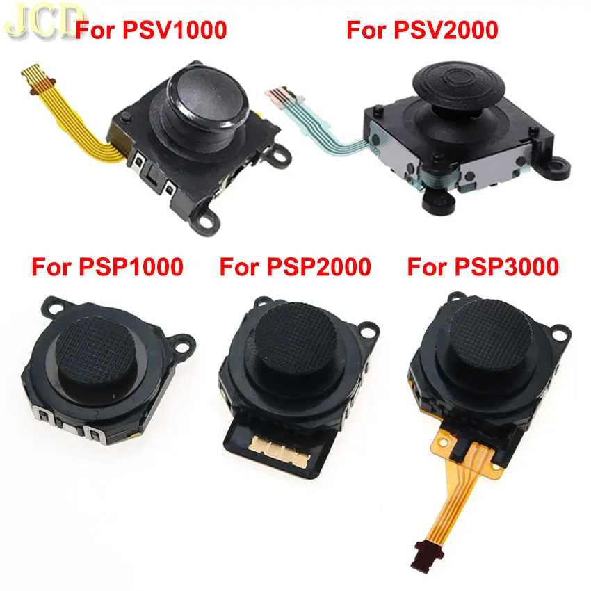 Фото JCD для PSP1000 PSP2000 PSP3000 Тонкий 3D Аналоговый джойстик контроллер большой палец Замена для PSP PSVita PS Vita 1000 2000 3000 №1