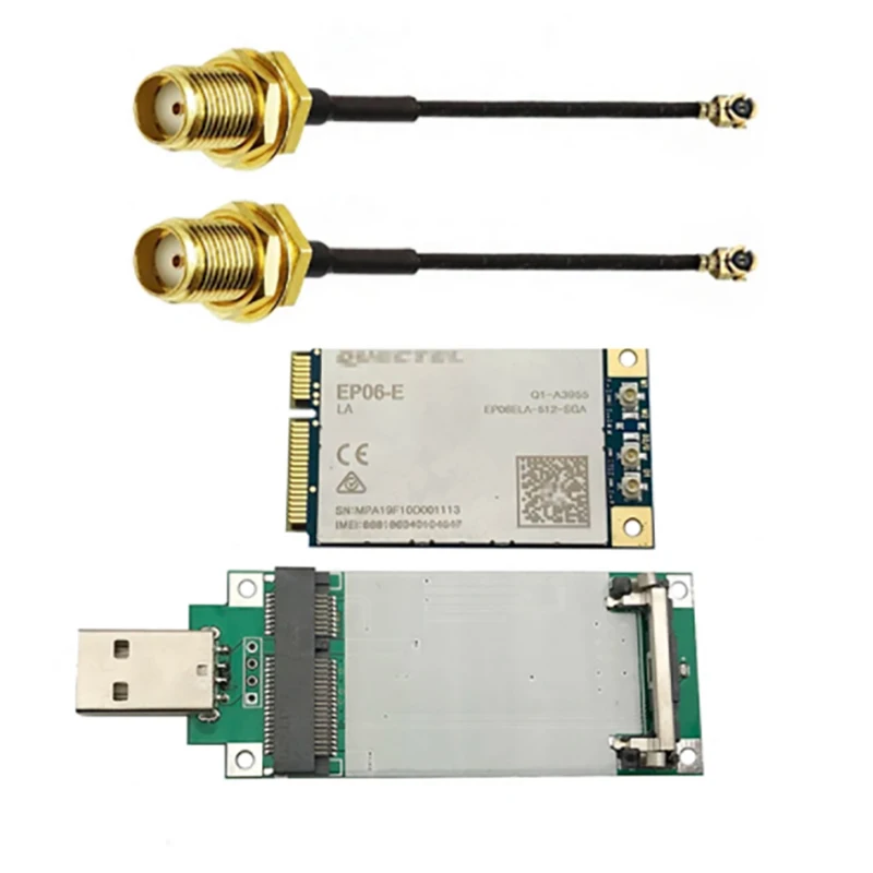 Корпус модема Mini PCIe с USB 3G 4G LTE закрытый корпус макетная плата для модуля Quectel Cat6