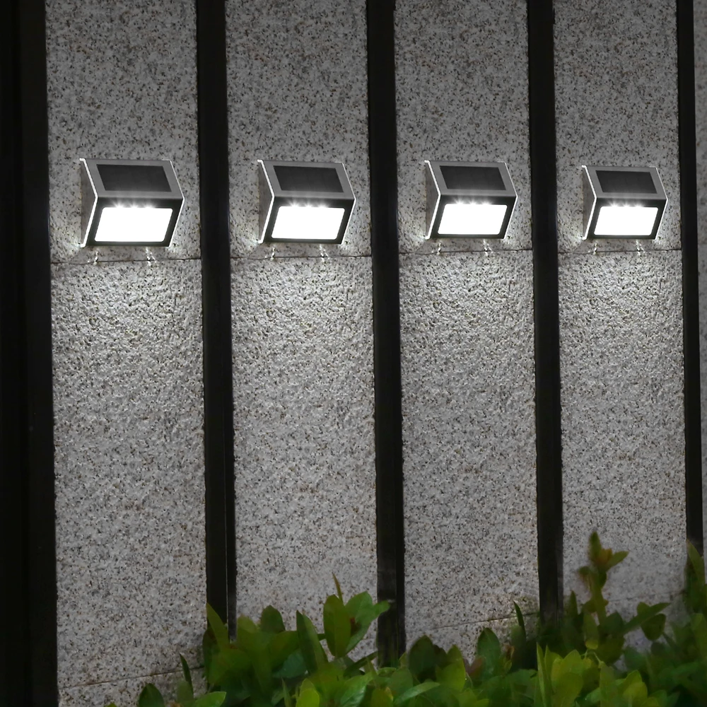 

LED Solar Staircase Light, Waterproof Outdoor Light, Courtyard Light, Home Garden Decoration, Staircase Light, Courtyard Wall Wa