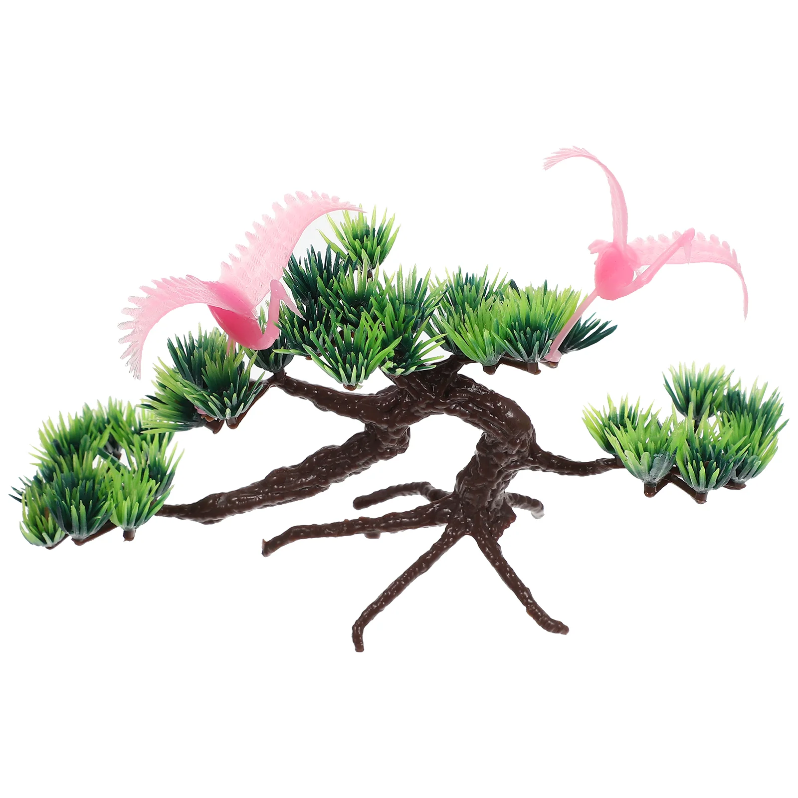 

Sushi Fake Flower Tree Decor Flowers Bonsai Potted Tray Plates Pine Decorations Japanese Dekogarden Decoration Patio Plate