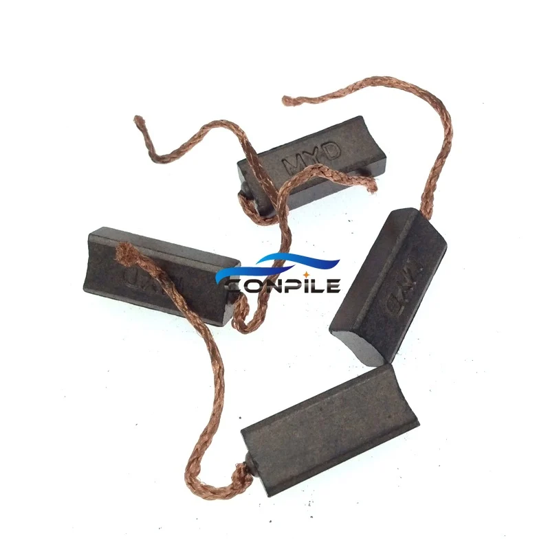 4 шт. 5x7x20 мм 5x8x20 мм, высокое качество, автомобильный регулятор щетки, Задняя линия выхода щетка генератора