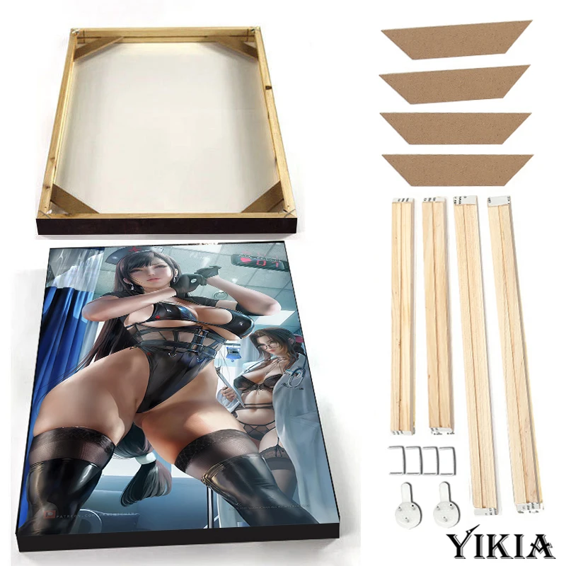 Печать на холсте финальная фантазия Цельный Сексуальная девушка художественный