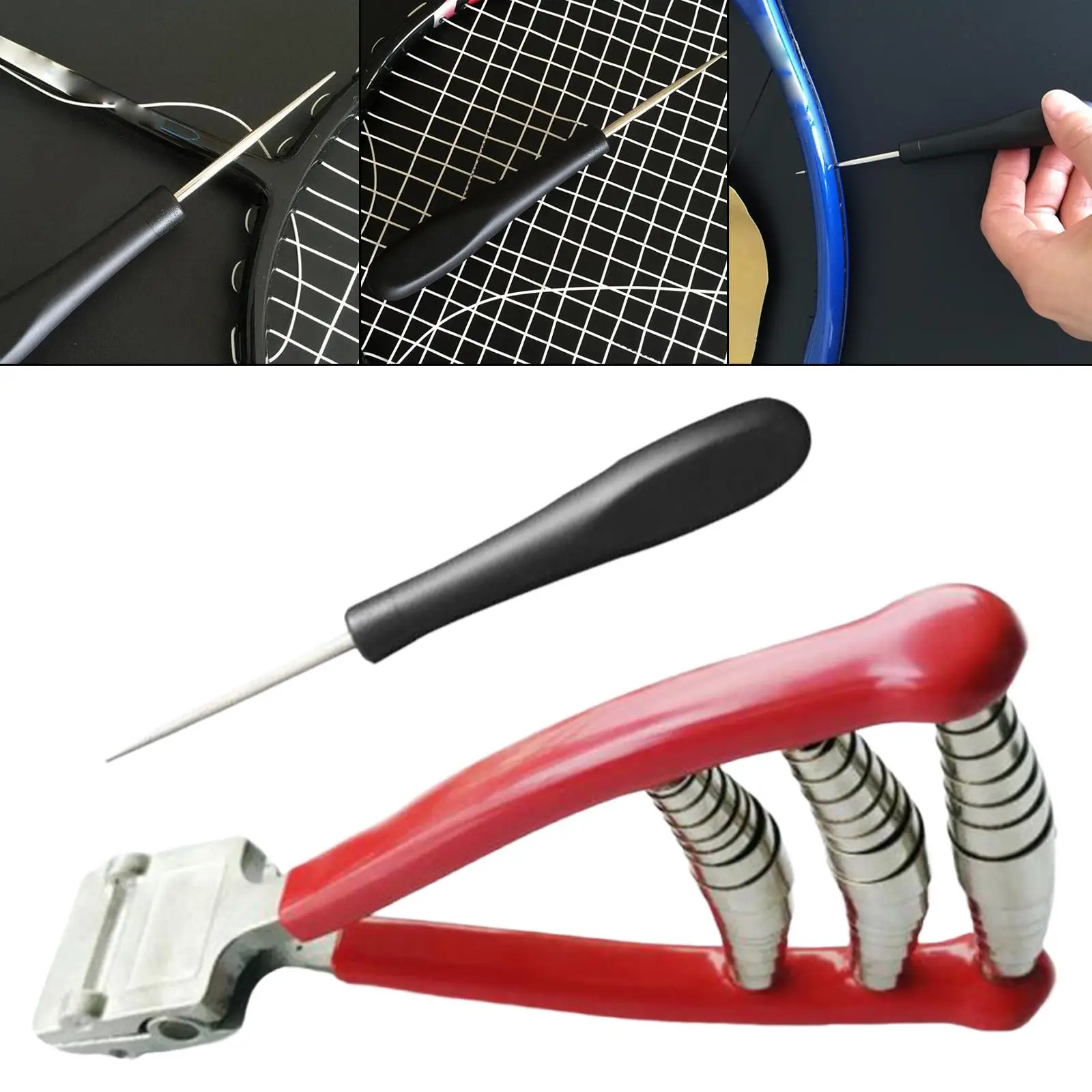 

Tennis Stringing Clamp Universal Sports Starting Clamp for Badminton Tennis Squash Stringing Tools