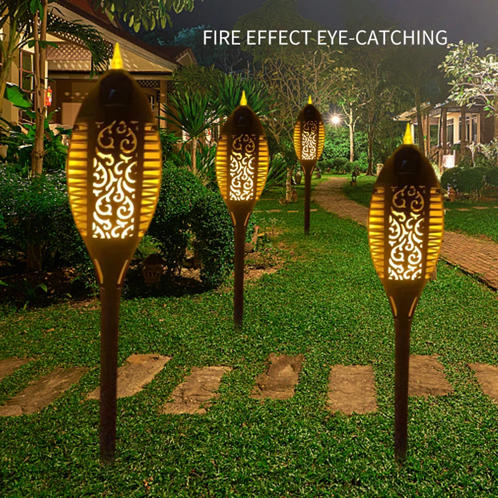 

Светодиодный фонарик на солнечной батарее, s мерцающий водонепроницаемый уличный садовый Ландшафтный декоративный светильник для газона, ...