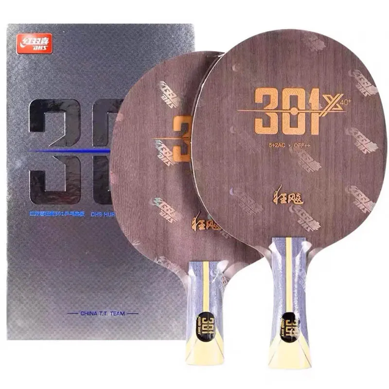 DHS Hurricane 301X H301-X Table Tennis Blade 5 Wood 2AC Professional Offensive Ping Pong Blade Thickened Core