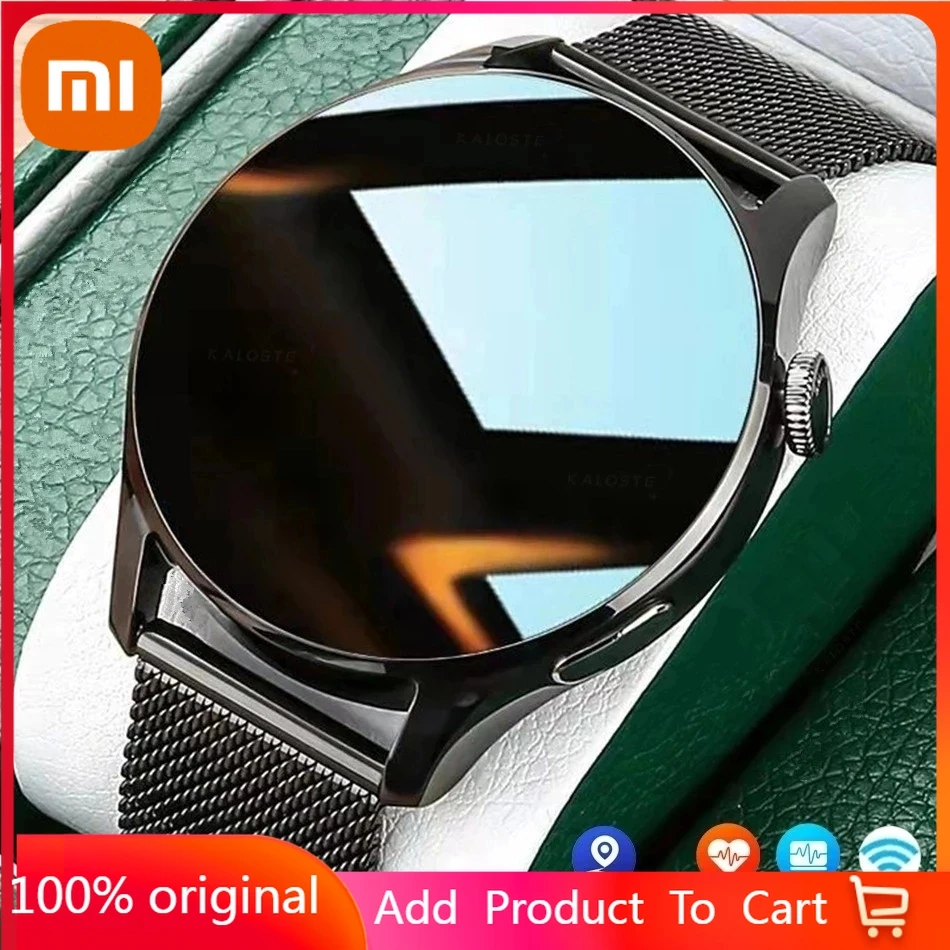 

Xiaomi NFC Smart Watch Men Smart Bluetooth Call Sport GPS Track Smartwatch Women Heart Rate ECG PPG Smartwatch For Android ios
