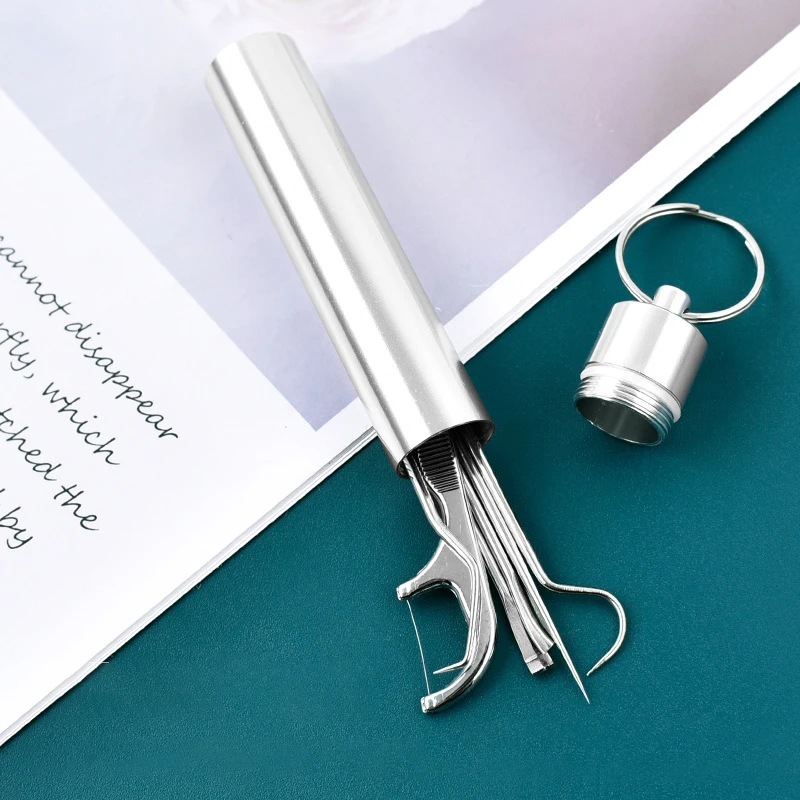 

Набор зубочисток из нержавеющей стали