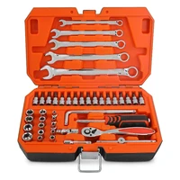 hi spec hand tool set general household repair hand tool set portable auto repair kit socket wrench set ratchet screwdriver bits