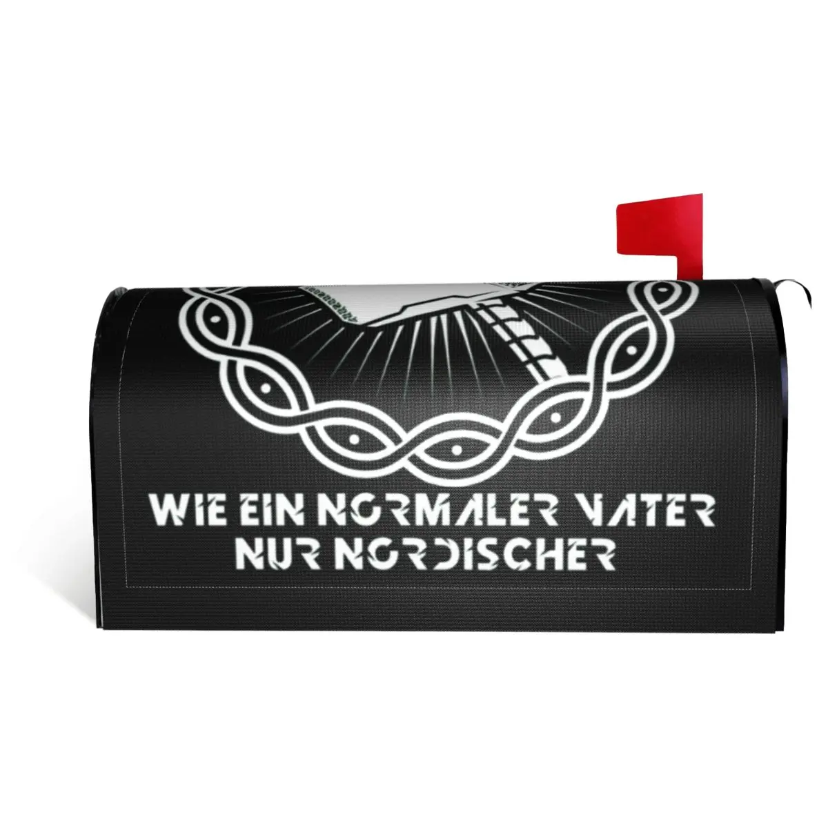 

Viking Father Viking Becoming Dad Vikings Mailbox Cover Cute R339 mail matter Funny Novelty Postbox