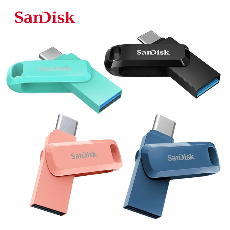 

SanDisk SDDDC3 Type C USB 3,1 флеш-накопитель 512 ГБ 256 ГБ 128 Гб 64 ГБ 32 ГБ флеш-накопитель USB накопитель скорость чтения макс. 150 Мб/с