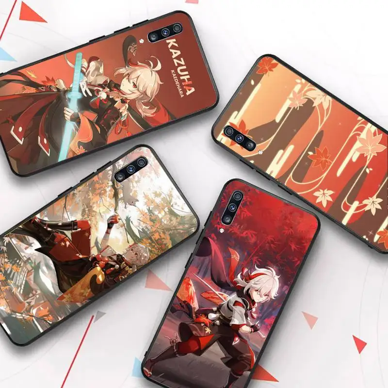 

Genshin Impact Kaedehara Kazuha Phone Case for Samsung A51 A30s A52 A71 A12 for Huawei Honor 10i for OPPO vivo Y11 cover