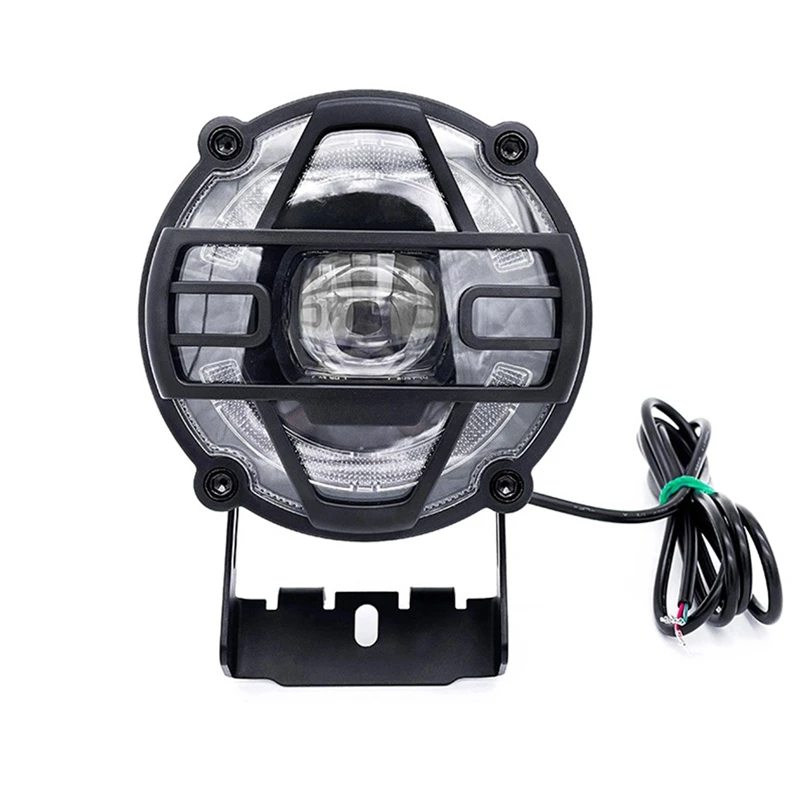 

Electric Bike Motorcycle Front Light Electric Bicycle Light Aluminium Alloy Adjustable Angle