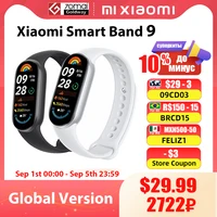 Глобальная версия Xiaomi Smart Mi Band 9 за ~2785 руб с купоном продавца
