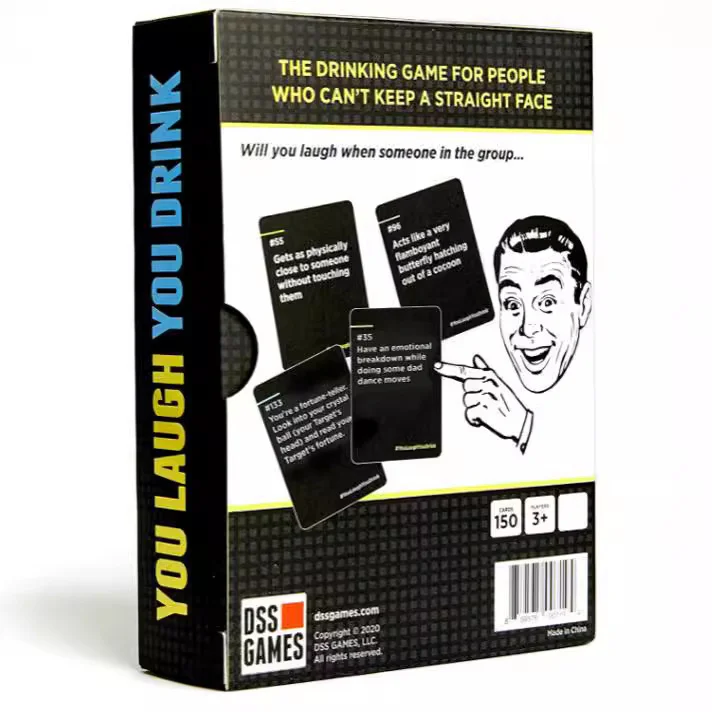 Питьевая серия солитер семейные друзья вечерние игровая версия игрушки правда