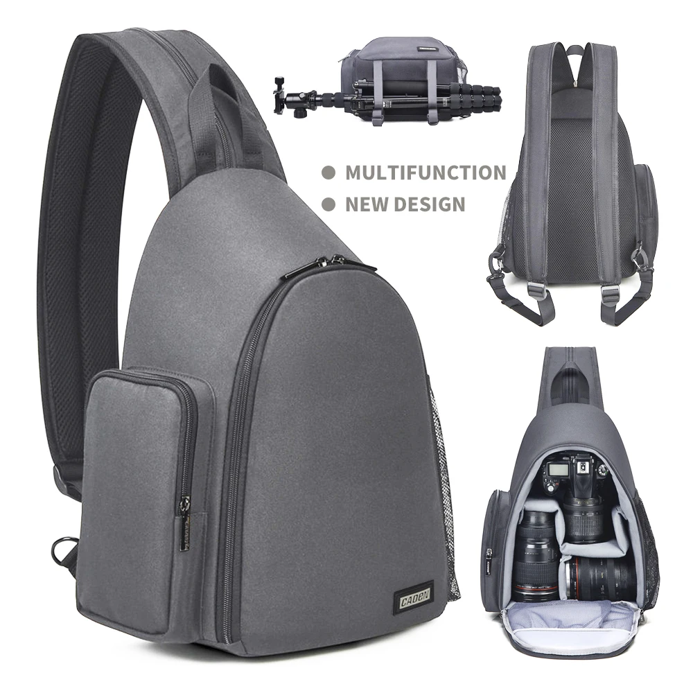 

Рюкзак для профессиональных камер, водонепроницаемая вместительная сумка для цифровых зеркальных камер, s-объективов, ноутбуков Nikon, Canon, Sony,...