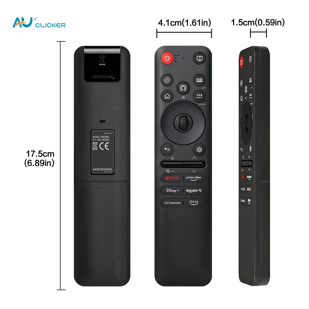 Фото MR25GA AKB76046603 Smart TV Magic Пульт дистанционного управления для с функцией голосовой указки Пульт дистанционного управления для контроллера серии GA/GC №2