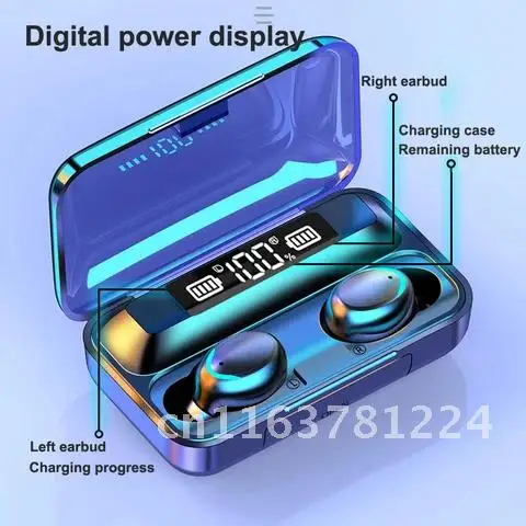 Беспроводные наушники Bluetooth-совместимые TWS F9-5C 8D