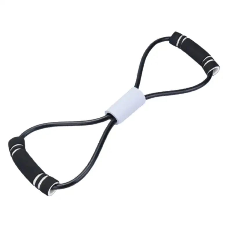 

Indoor Yoga Training Rope Pull Rope Wall Pulley Resistance Band Figure 8 Chest Rope Muscle Increase Weight Loss Artifact