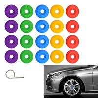 20pcs abs cap 17mm car wheel hub nuts rims lugs bolts rust screw covers protection cover red yellow blue green purple