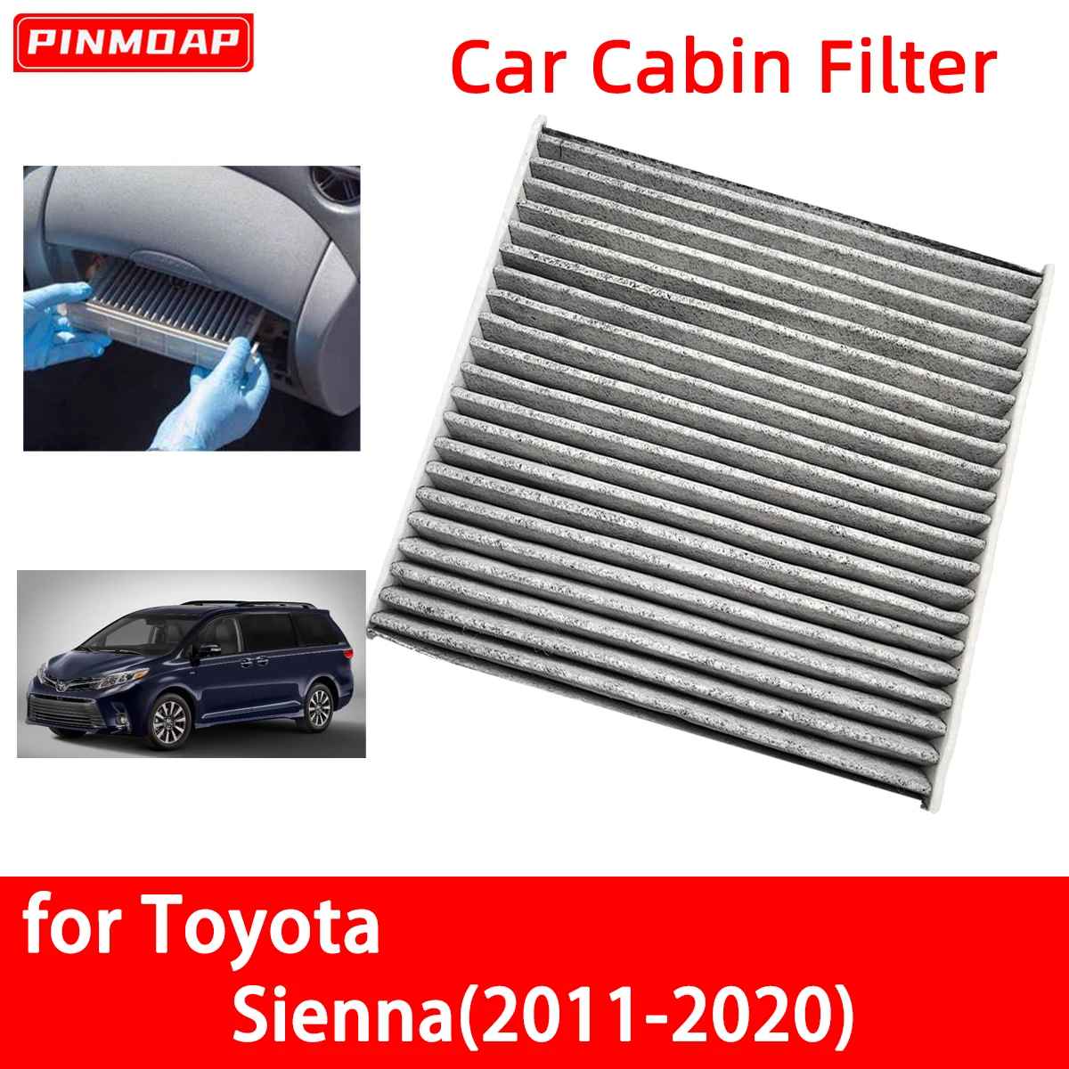 Автомобильный салонный фильтр для Toyota Sienna 2011-2020 автомобильные фильтры из