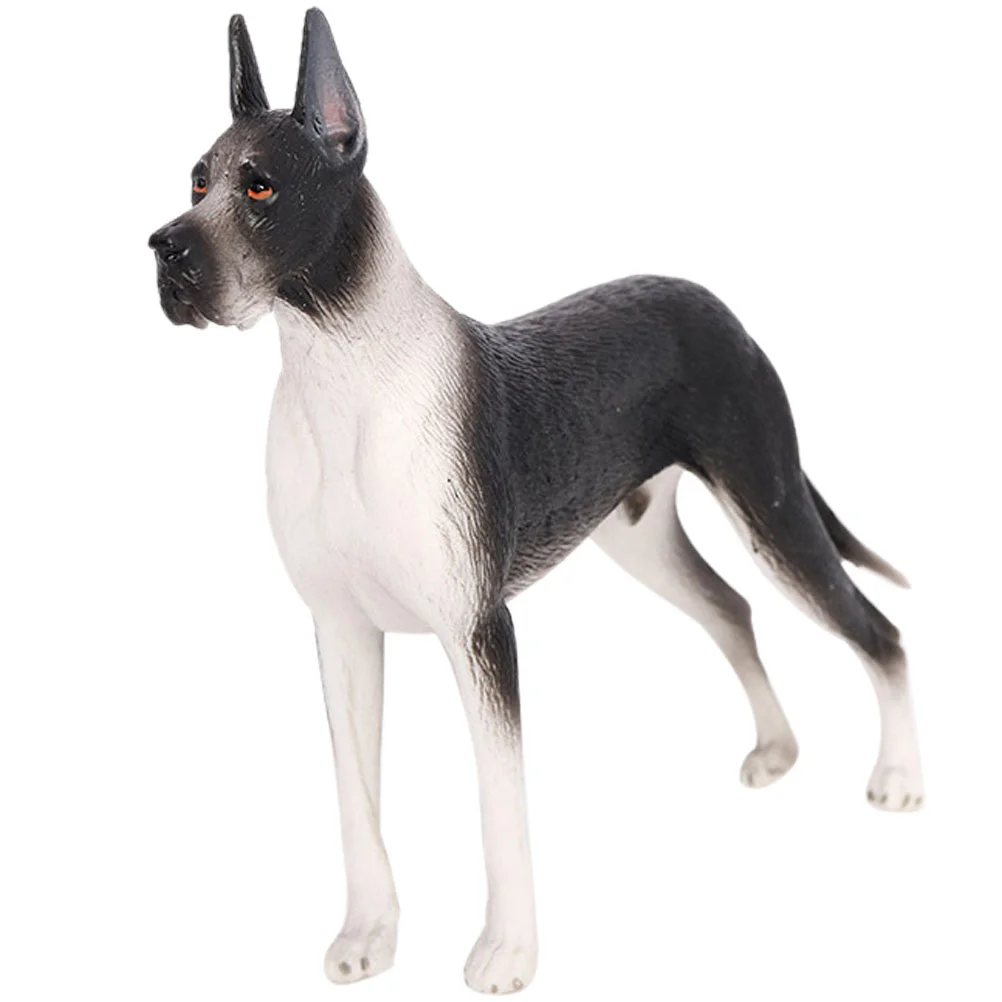 

Искусственная игрушка-собака, скульптура, модель, пластиковая большая имитация животного, распознавание щенков, Детская подделка