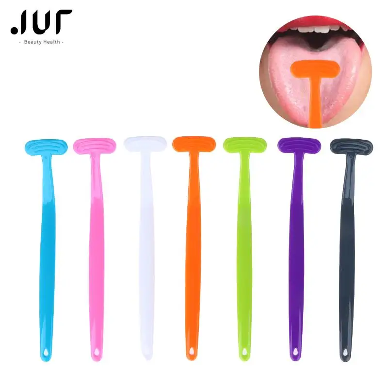 

1pc Tongue Scraper Soft Tongue Brush Cleaning The Surface of Tongue Oral Cleaning Brushes Cleaner Fresh Breath скребок для языка