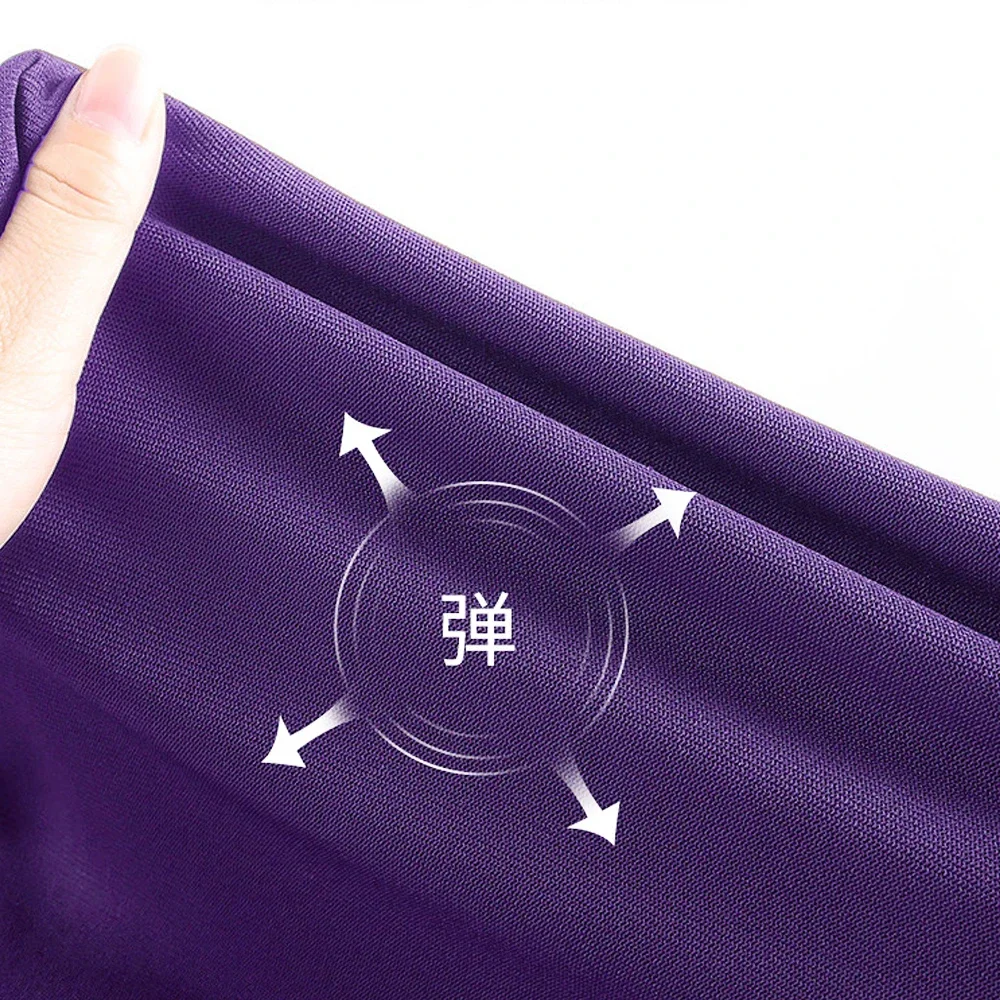 Футболка женская стрейчевая с длинным рукавом и круглым вырезом