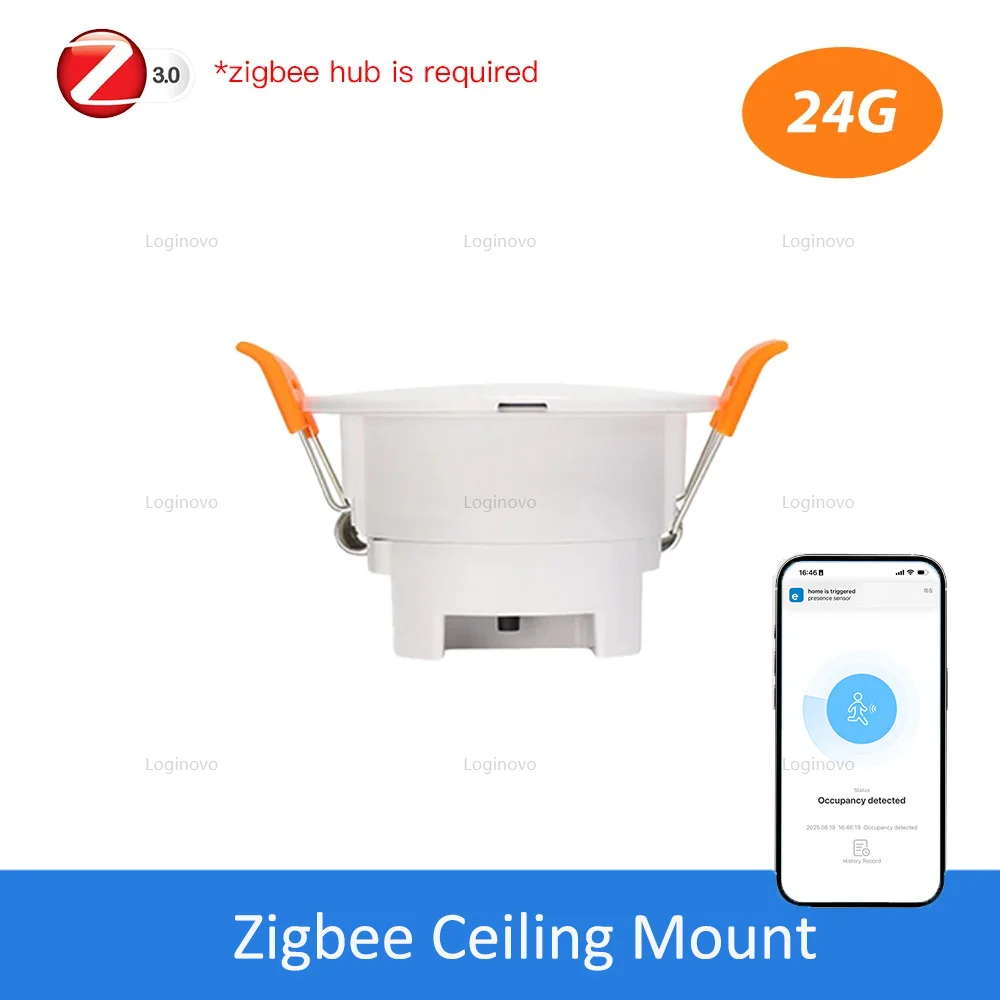 

Умный датчик присутствия человека Zigbee