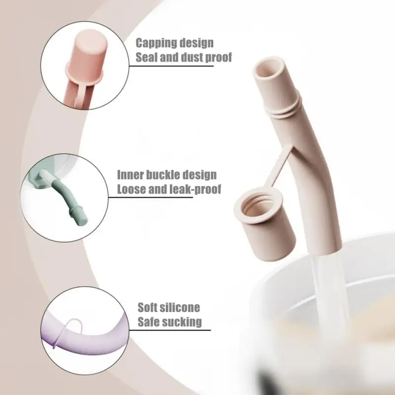 Соломенный топпер удлинитель для Stanley 30/40 унций крышка стакана кувшин соломинки