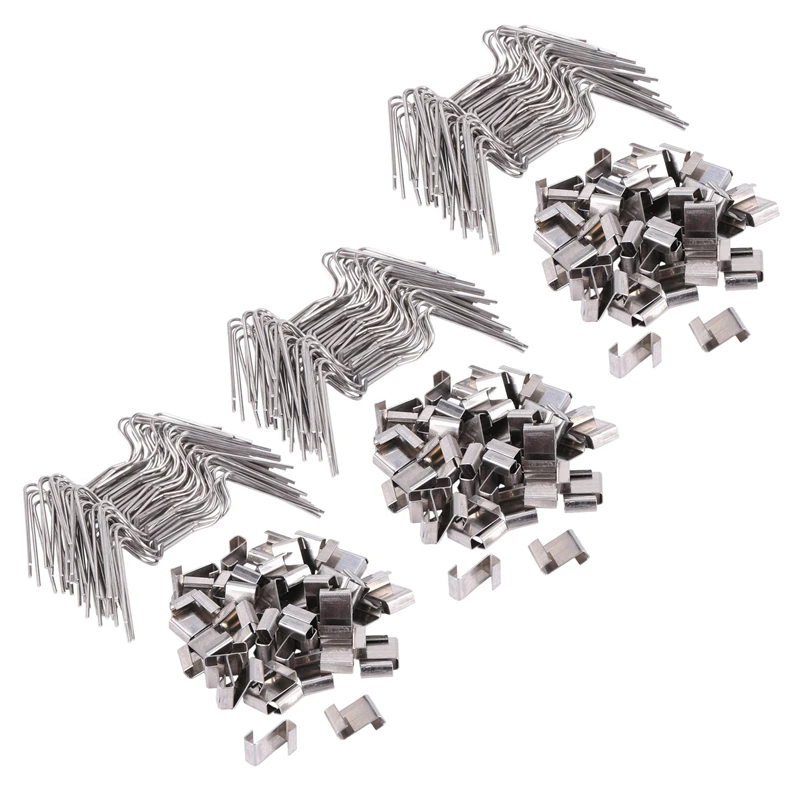 

300 шт., зажимы для стекла для теплицы, из нержавеющей стали