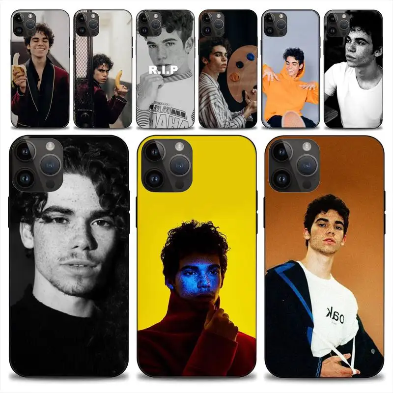 Чехол для телефона Singer Cameron Boyce, мягкий чехол для iphone 14 13 12 11 Pro Max Mini X 7 8