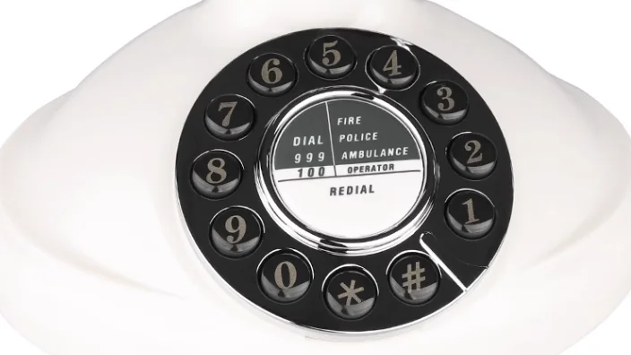 Новый модный фиксированный телефон в европейском стиле |