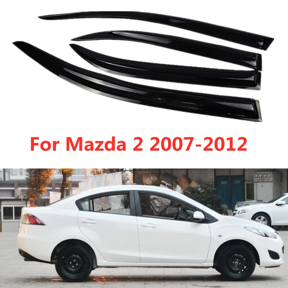 Автомобильные аксессуары для Mazda 2 2007-2012 оконные козырьки защита от дождя солнца