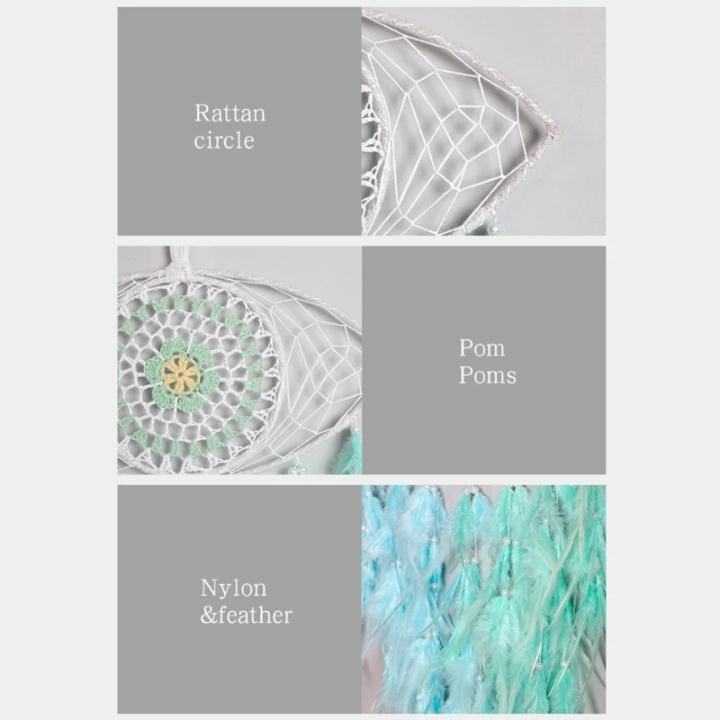 

Wall Dream Catcher Big Size Dreamcatcher Decorations Room Bedroom Decorations